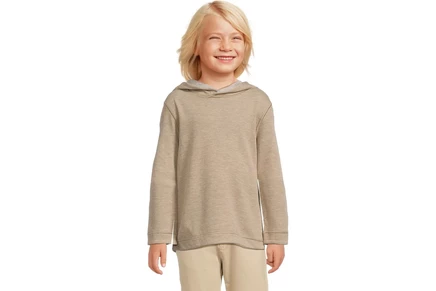 Толстовка Johnston & Murphy Kids Reversible Solid Hoodie (big Kid)