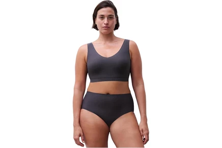 Женские трусы Chantelle Soft Stretch, антрацитовые
