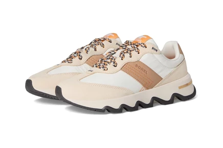Женские кроссовки Sorel Kinetic Ember, медовый/белый