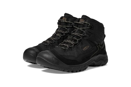 Мужские ботинки Keen Targhee IV, непромокаемые, черные