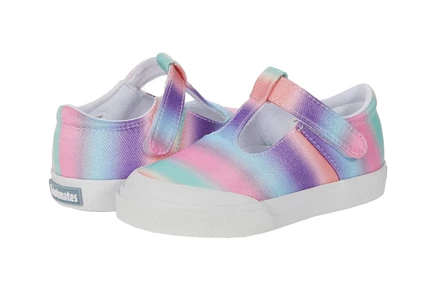 Женские кроссовки FootMates Drew (Infant/Toddler/Little Kid) rainbow