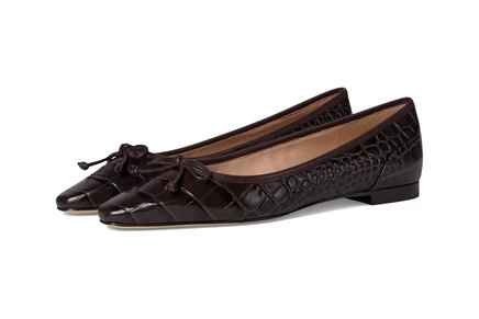 Женские балетки Cole Haan Paget, темно-коричневые