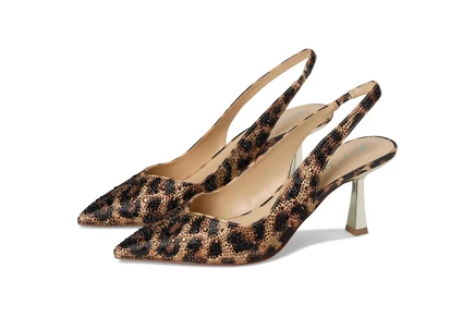 Blue by Betsey Johnson Clark nu leopard