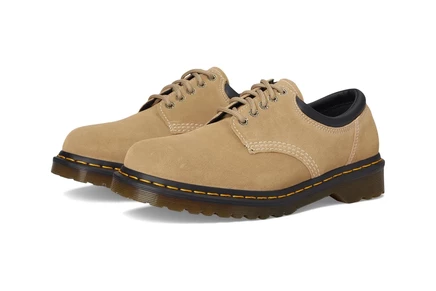Унисекс оксфорды Dr Martens 8053 из кожи, песочно-коричневые