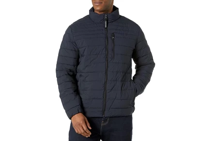 Пуховик Calvin Klein Calvin Klein mens Lightweight Water Resistant Packable Down Puffer Jacket (Standard and Big & Tall)