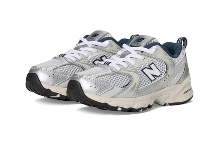 Детские кроссовки New Balance 530 Bungee, светло-серые/белые