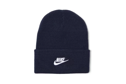 Nike Peak Futura Beanie obsidian/white