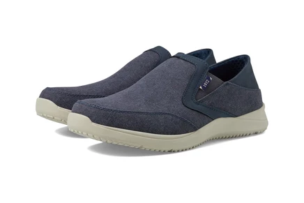 Мужские кроссовки Nunn Bush Conway EZ Canvas Moccasin Toe Slip-On Easy Slip-In Loafer