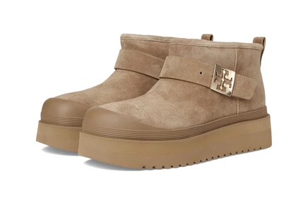 Футболка Tory Burch Mellow Shearling Platform Boot