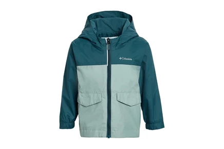 Columbia Kids Rain-zilla Ii Jacket (toddler) everblue/crushed blue