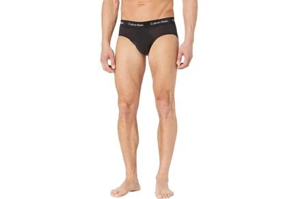 Мужские хип-брифы Calvin Klein Underwear Cotton Stretch, черные