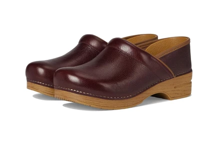 Мужские сабо Dansko Professional, темно-бордовые