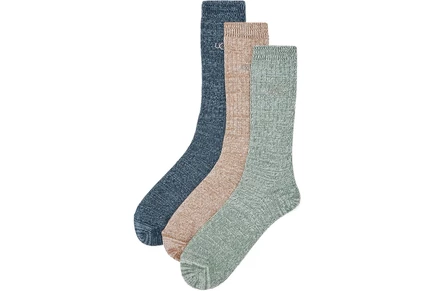 Носки UGG Trey Rib Knit Cozy 3-Pack