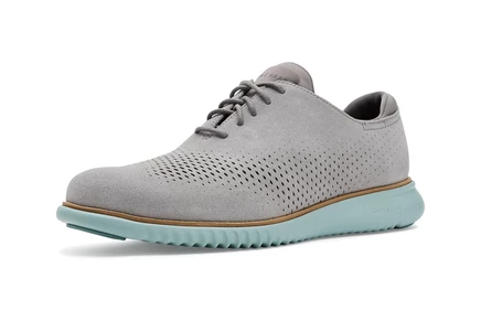 Мужские оксфорды Cole Haan 2.zerogrand кожаные, серые