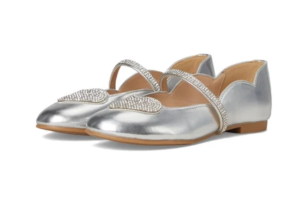 Nina Kids Diaz (Little Kid/Big Kid) silver metallic