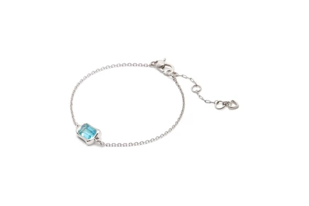 Браслет Kate Spade New York Molten Glass Solitaire, аква