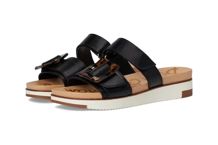 Женские сандалии Sam Edelman Adrianna, черные кожаные