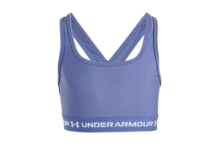 Детский спортивный топ Under Armour Cross-Back, фиолетово-белый