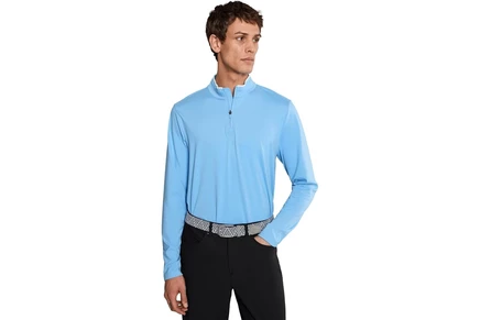 Толстовка PUMA Golf Cloudspun Tech Long Sleeve 1/4 Zip Golf Jacket