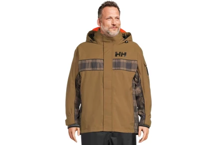 Мужская лыжная куртка Helly Hansen Ullr D, коричневая
