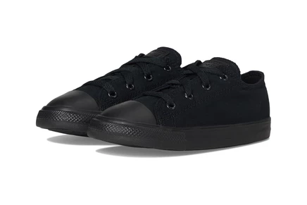 Converse Kids Chuck Taylor All Star Core Ox (Infant/Toddler) monochrome black