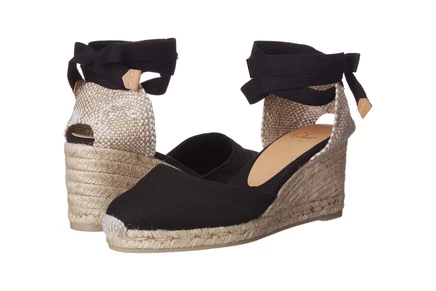 CASTANER Carina 60mm Wedge Espadrille black