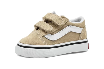 Детские кеды Vans Old Skool V, бежевые