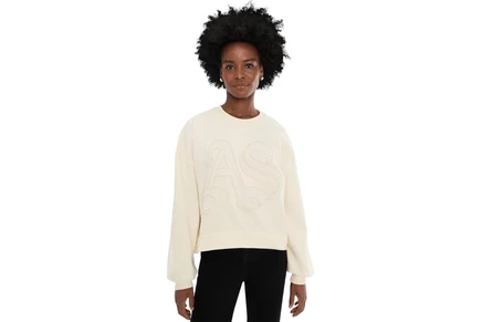 Женский свитшот AllSaints Lila Embos Sweat