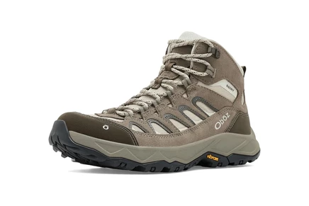 Женские походные ботинки oboz sawtooth mid b-dry, серые