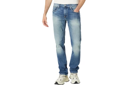 Джинсы Hudson Jeans Blake Slim Straight Jeans in Unseen