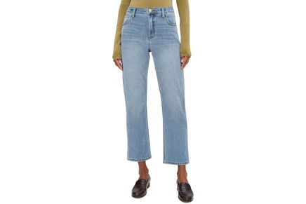 Джинсы KUT from the Kloth Blair High-Rise Fab Ab New Straight Leg 5 Pocket in Certify
