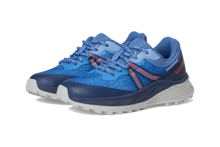 Детские кроссовки Merrell Kids Supernova, сине-оранжевые