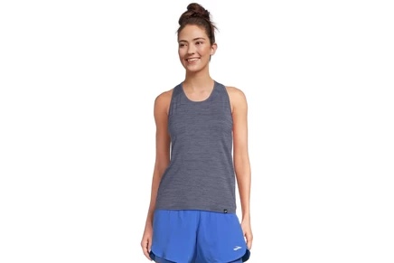 Brooks Luxe Tank heather night shadow