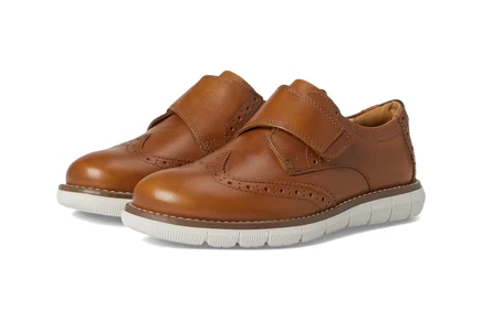 Детские оксфорды Johnston & Murphy Kids Holden Wing Tip, коричневые