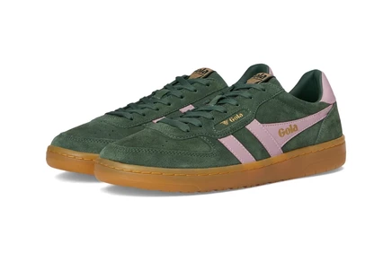 Женские кроссовки Gola Hawk Suede 86 evergreen/candy/gum