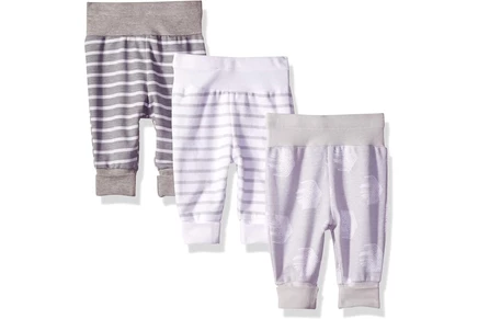 Детские джоггеры Hanes Flexy, 3 шт., серые в полоску