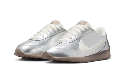 metallic silver/sail/mink brown