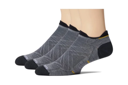 Носки Smartwool Run Zero Cushion Low Ankle Socks 3-Pack