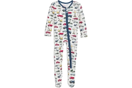 Пижама Kickee Pants Kids Print Footie with 2 Way Zipper (Infant)