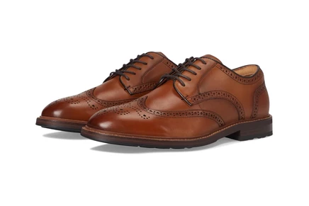 Мужские оксфорды Florsheim Anthem Wing Tip, коричневые