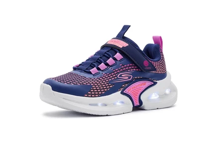 Детские кроссовки Skechers Kinetic-Lights с подсветкой, темно-синие/мульти