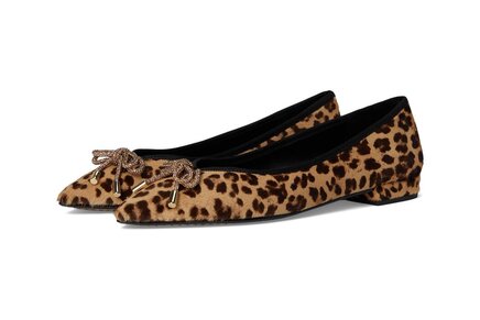 Birdies The Goldfinch 15 Ballet Flat leopardprint calf hair
