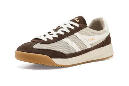 Gola Tornado 88 Mesh bone/dark brown/off white