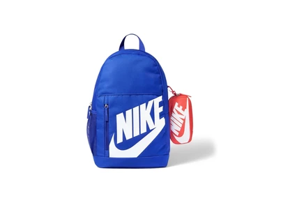 Детский рюкзак Nike Elemental 20 л, синий/оранжевый/белый