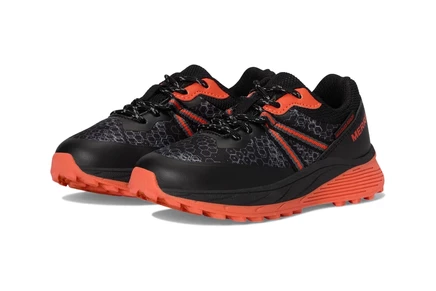 Детские кроссовки Merrell Supernova, черно-оранжевые