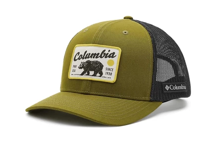 Унисекс кепка Columbia Mesh Snap Back, мшисто-зеленая