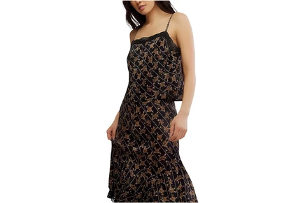 Free People Bali Margot Top black combo