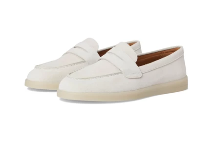 Sperry Wedge Cupsole Penny Ladies white