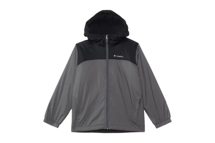 Columbia Kids Glennaker II Sherpa Lined Jacket (Little Kid/Big Kid) city grey/black