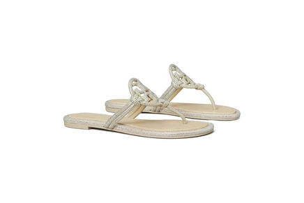 Сандалии Tory Burch Miller Knotted Pave